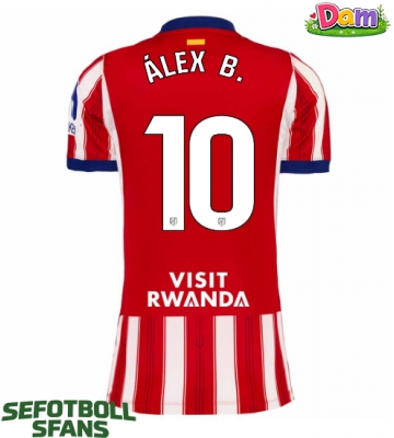 Atletico Madrid Alex Baena #10 Hemmatröja Kvinnor 2026-27 Kortärmad